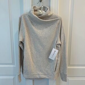 NWT- Athleta Cozy Karma Twist Neck Sweatshirt